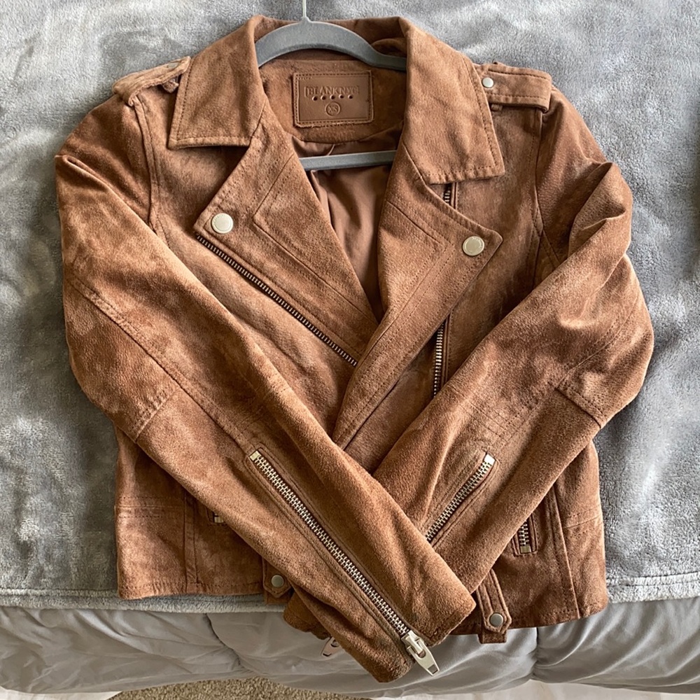 Blanknyc suede jacket Caramel Macchiato size XS